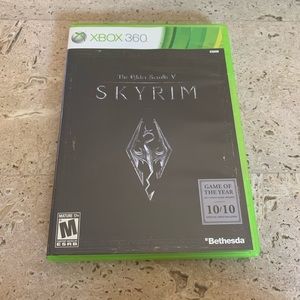 Xbox 360 Skyrim The Elder Scrolls Game